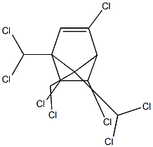 3,5-exo,6-endo,8,9,9,10,10-Octachlorobornene 5 μg/mL in iso-Octane CERTAN Struktur