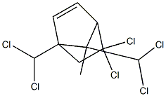 5,5,9,9,10,10-Hexachlorobornene 5 μg/mL in iso-Octane CERTAN Struktur