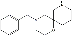 4-benzyl-1-oxa-4,8-diazaspiro[5.5]undecane Struktur