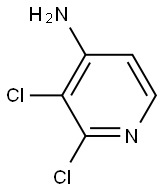 2,3-dichloropyridin-4-aMine Struktur