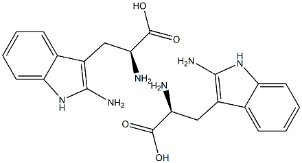 2-AMino-L-tryptophan 2-AMino-L-tryptophan Struktur