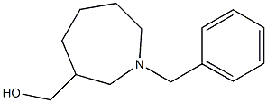 1-benzyl-3-hydroxyMethyl-hexahydro-azepine Struktur