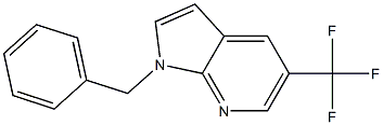 1-Benzyl-5-trifluoroMethyl-1H-pyrrolo[2,3-b]pyridine Struktur