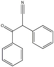 Benzenepropanenitrile, b-oxo-a-phenyl- Struktur