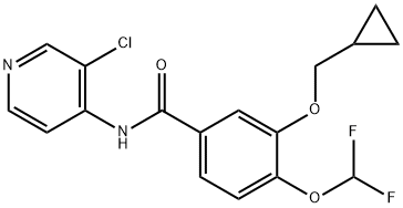 N-(3-Chloropyridin-4-yl)-3-(cyclopropylMethoxy)-4-(difluoroMethoxy)benzaMide price.