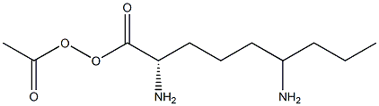 epsilon-N-3-hydroxypropyl-L-Lysine. acetate Struktur