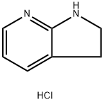 2,3-dihydro-1H-pyrrolo[2,3-b]pyridine (Hydrochloride) Struktur