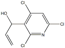 1-(2,4,6-trichloropyridin-3-yl)prop-2-en-1-ol Struktur