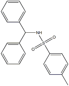 N-Benzhydryl-4-MethylbenzenesulfonaMide, 97% Struktur