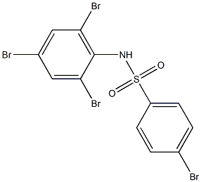 4-BroMo-N-(2,4,6-tribroMophenyl)benzenesulfonaMide, 97% Struktur