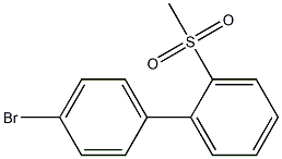 4'-BroMo-2-Methanesulfonyl-biphenyl Struktur