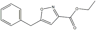 ethyl 5-benzylisoxazole-3-carboxylate Struktur