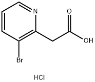 (3-BroMo-pyridin-2-yl)-acetic acid Struktur