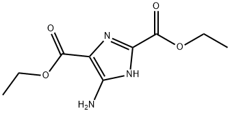 diethyl 4-aMino-1H-iMidazole-2,5-dicarboxylate Struktur