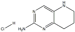 5,6,7,8-Tetrahydro-pyrido[3,2-d]pyriMidin-2-ylaMine hydrochloride Struktur