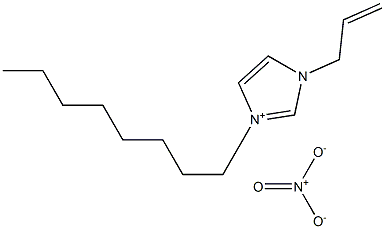 1-Allyl-3-octyliMidazoliuM nitrate Struktur