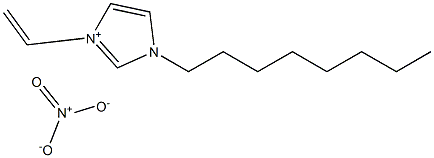 1-octyl-3-vinyliMidazoliuM nitrate Struktur