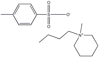 N-丁基-N-甲基哌啶對(duì)甲苯磺酸鹽, , 結(jié)構(gòu)式