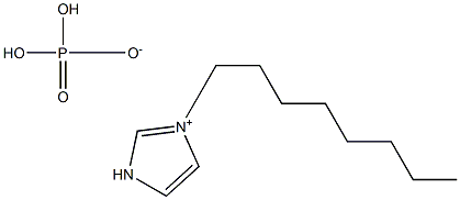 N-octyliMidazoliuM dihydrogen phosphate Struktur