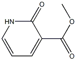 2-Oxo-1,2-dihydro-pyridine-3-carboxylic acid Methyl ester Struktur