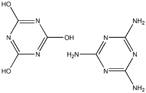 MelaMine cyanurate Struktur