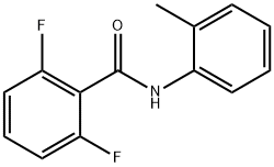 2,6-difluoro-N-(2-methylphenyl)benzamide Struktur