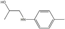 N,N-2-hydroxypropyl-P-toluidine Struktur