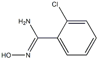 2-Chloro-N'-hydroxybenzene-1-carboximidamide Struktur