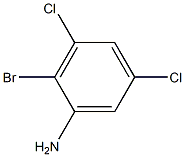 2-broMo-3,5-dichloroaniline Struktur