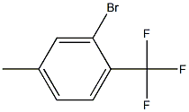 3-broMo-4-trifluoroMethyltoluene Struktur