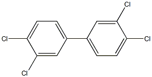 3.3'.4.4'-Tetrachlorobiphenyl Solution Struktur