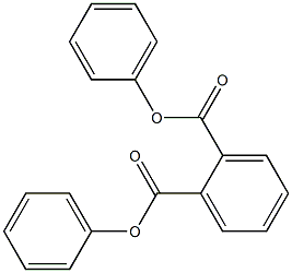 Diphenyl phthalate Solution Struktur