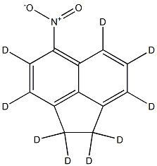 5-Nitroacenaphthene  (d9) Solution Struktur