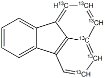 Fluoranthene  (13C6) Solution Struktur