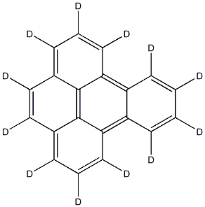 Benzo(e)pyrene  (d12) Solution Struktur