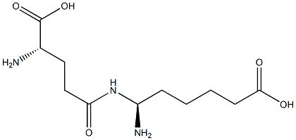 GAMMA-GLUTAMYL-EPSILON-LYSINE Struktur