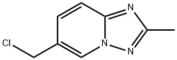 6-(chloroMethyl)-2-Methyl-[1,2,4]triazolo[1,5-a]pyridine Struktur