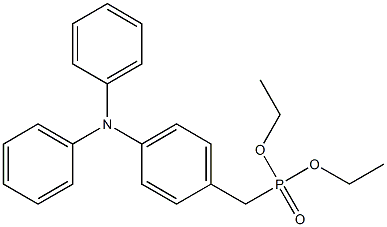 diethyl 4-(diphenylaMino)benzylphosphonate Struktur