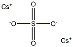 Cesium sulfate, 99.995% Struktur