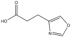 3-OXAZOL-4-YL-PROPIONIC ACID Struktur