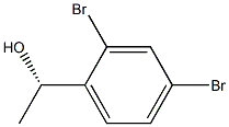 (S)-1-(2,4-dibroMophenyl)ethanol Struktur