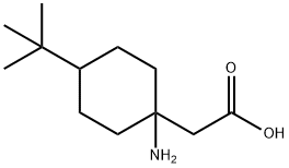 (1-AMINO-4-TERT-BUTYL-CYCLOHEXYL)-ACETIC ACID Struktur