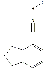 isoindoline-4-carbonitrile hydrochloride Struktur