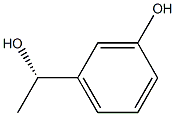 (S)-1-(3'-hydroxyphenyl)ethanol Struktur