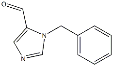 1- benzyl-1H- iMinazole-5-forMaldehyde Struktur