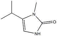 5-isopropyl-1-Methyl-1H-iMidazol-2(3H)-one Struktur