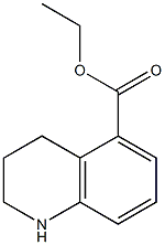 ethyl 1,2,3,4-tetrahydroquinoline-5-carboxylate Struktur