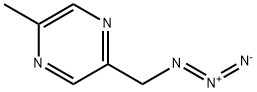 2-(azidoMethyl)-5-Methylpyrazine Struktur