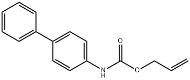 allyl biphenyl-4-ylcarbaMate Struktur