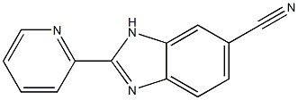 6-Cyano-2-(2-pyridyl)benziMidazole, 97% Struktur